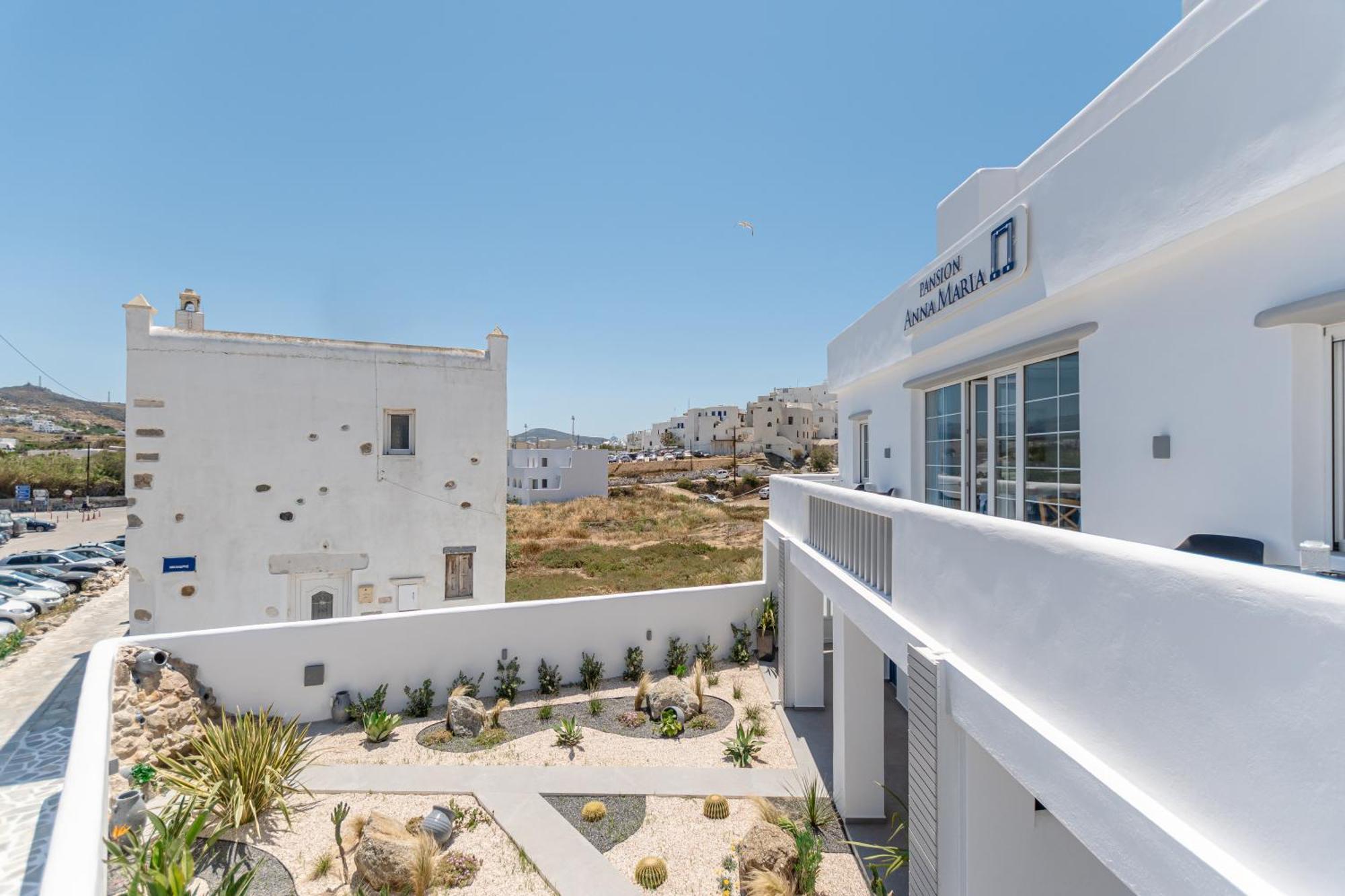 Annamaria Pansion Hotel Naxos City ภายนอก รูปภาพ